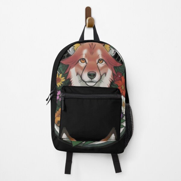 Item preview, Playful Dhole Amidst Vibrant Flowers designed and sold by Ridaelb.