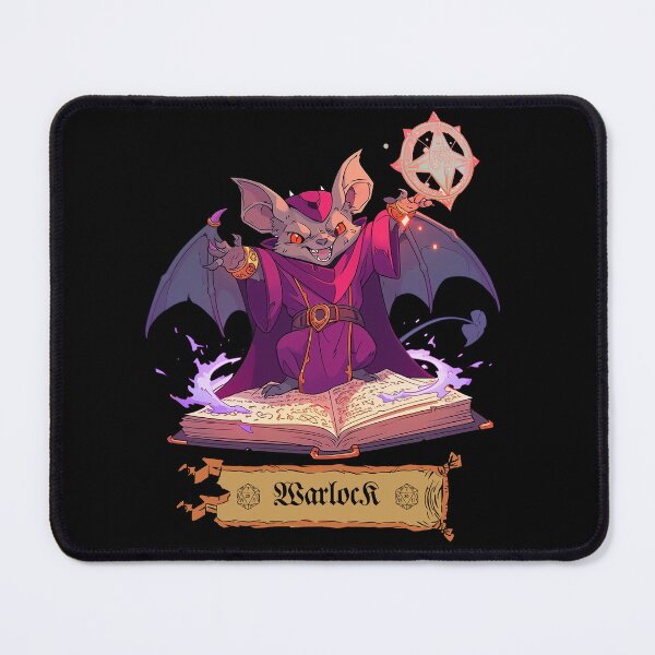 Item preview, Dark Echolocation: The Bat Warlock Spellweaver - RPG Character designed and sold by Zanda-Nerd-Shop.