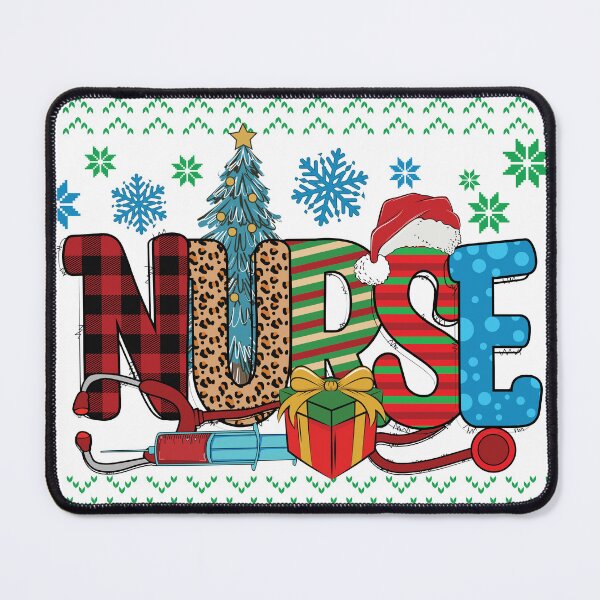 Item preview, Nurse Ugly Christmas Gift, RN Gift, Registered Nurse designed and sold by BronikowskiART.