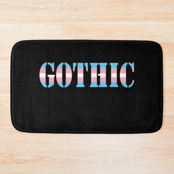 Item preview, Gothic Transgender colors Stencil font designed and sold by TheirChoice.