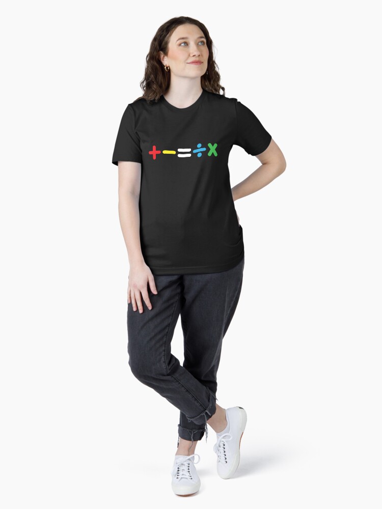 Thumbnail 4 of 7, Essential T-Shirt, Mathematics Ed Sheeran designed and sold by ddartonline.