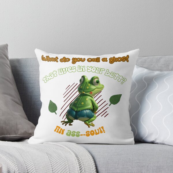 Item preview, Frog Butt Ghost Ass-soul designed and sold by VicetTees.