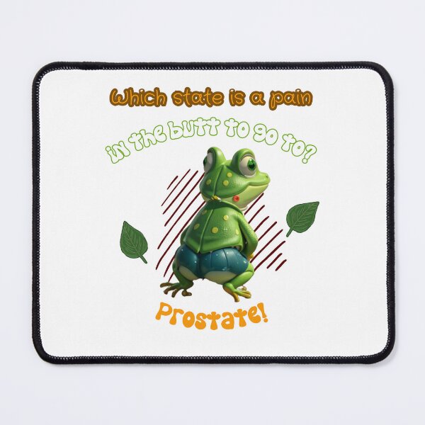 Item preview, Frog Butt Pain State designed and sold by VicetTees.