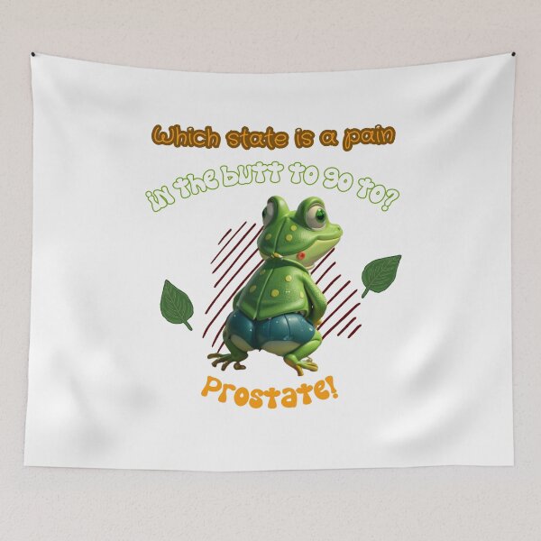 Item preview, Frog Butt Pain State designed and sold by VicetTees.
