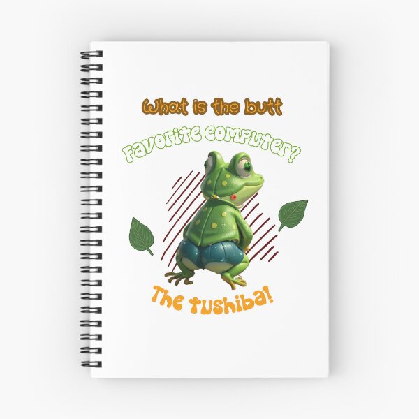 Item preview, Frog Butt Computer Tushiba designed and sold by VicetTees.