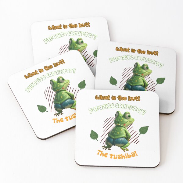 Item preview, Frog Butt Computer Tushiba designed and sold by VicetTees.