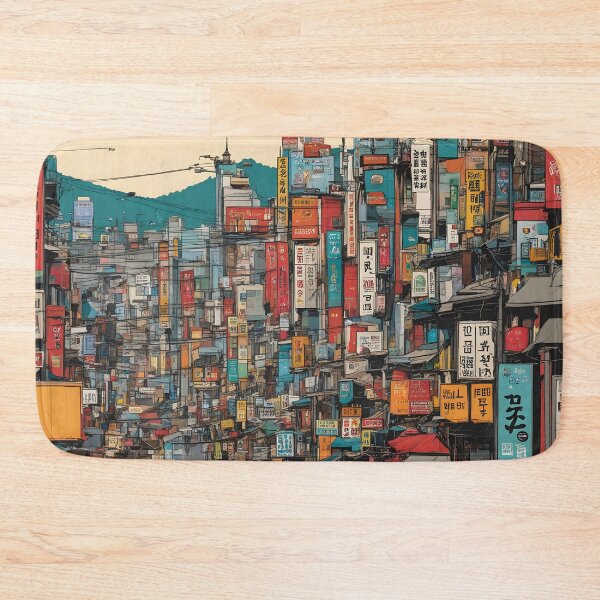 Item preview, A Chaotic View of Seoul designed and sold by RandomJunction.