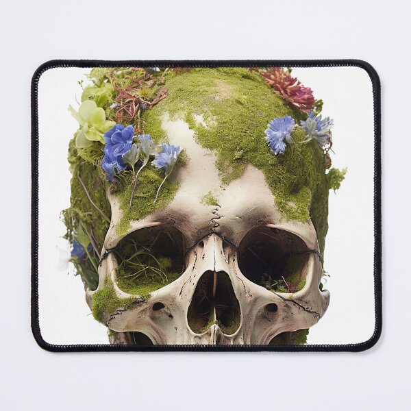 Item preview, Recycle: Floral Skull Design designed and sold by Vril Design.