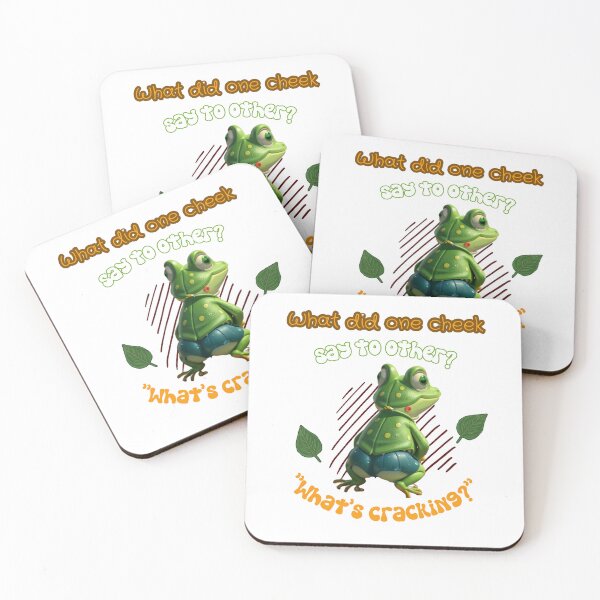 Item preview, Frog Butt Cheek Cracking designed and sold by VicetTees.