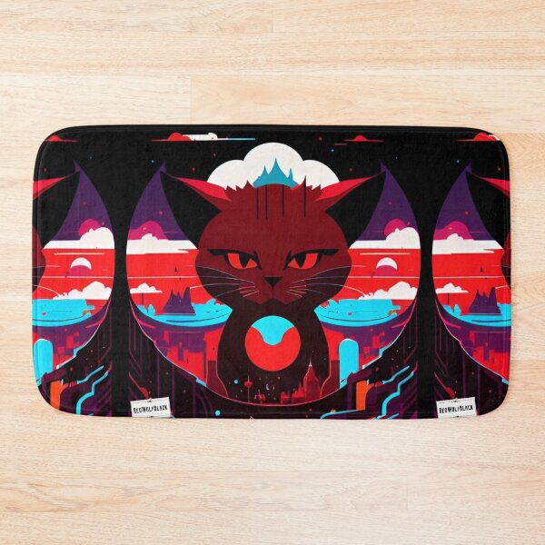 Item preview, Cute colorful cat cats 17 designed and sold by RedWolfDisigne.