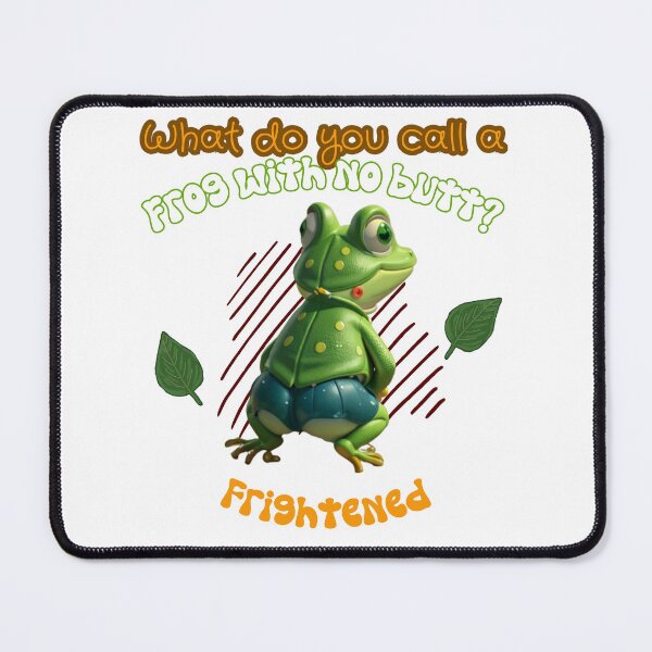 Item preview, Frog Butt Frightened designed and sold by VicetTees.
