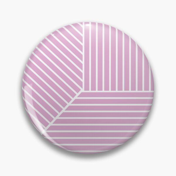 Item preview, Pastel Pink and White Minimal Modern Stripe Pattern Fondant Pink 147-70-20 2024 Trending Shades designed and sold by ColorOfTheYears.