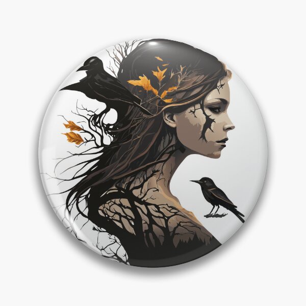 Item preview, Enchanted Path of Falling Leaves - Dark Autumn designed and sold by ArchieDid.