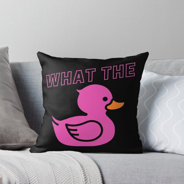 Item preview, What the Duck - Rubber Duck (Neon Pink) designed and sold by DavidsDucks.