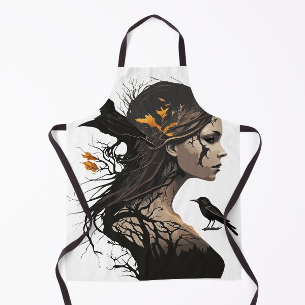 Item preview, Enchanted Path of Falling Leaves - Dark Autumn designed and sold by ArchieDid.