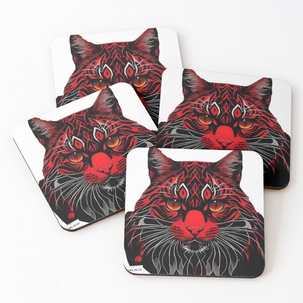 Item preview, Cute colorful cat cats 18 designed and sold by RedWolfDisigne.