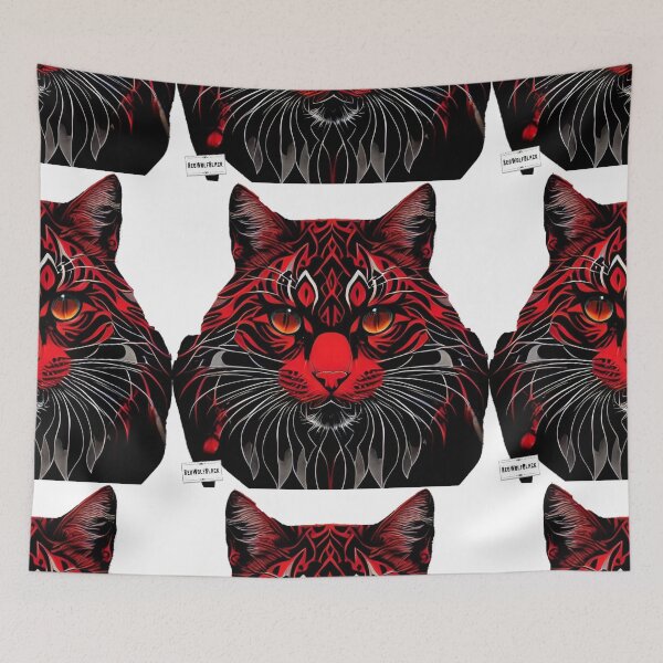 Item preview, Cute colorful cat cats 18 designed and sold by RedWolfDisigne.