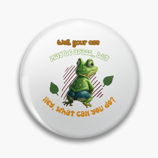 Item preview, Frog Butt Grass designed and sold by VicetTees.