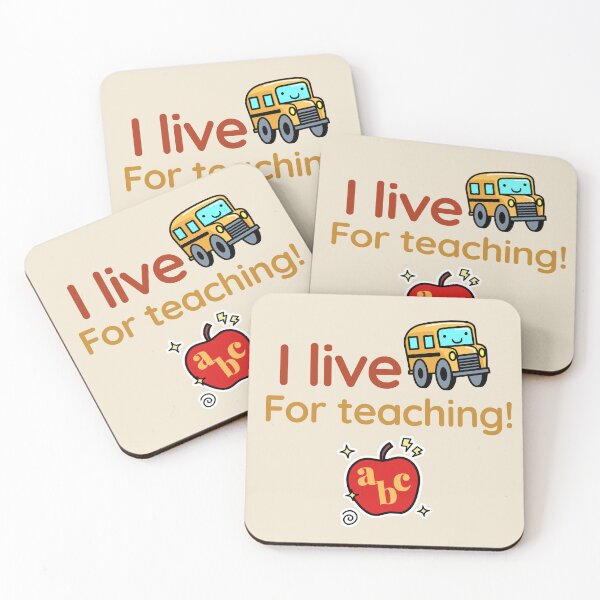 Item preview, I live for teaching designed and sold by Witchlymamma30.
