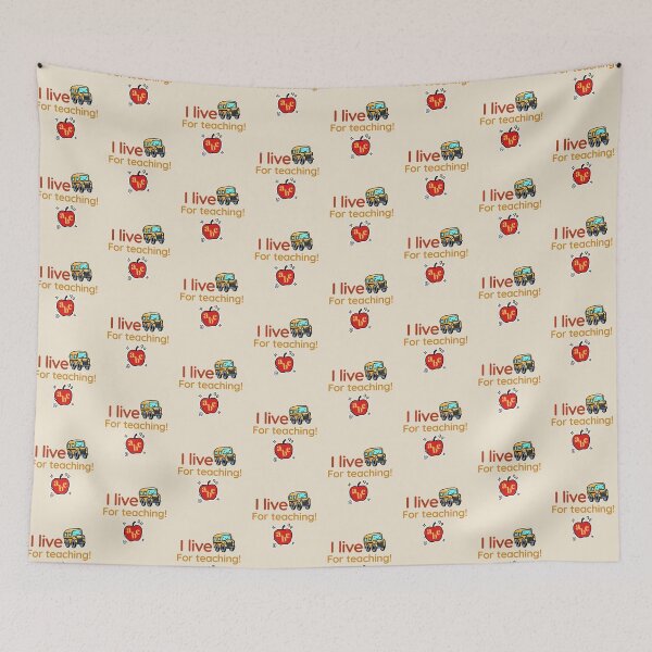 Item preview, I live for teaching designed and sold by Witchlymamma30.