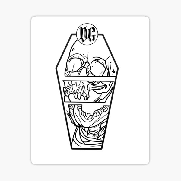 minimalist coffin tattooTikTok Search