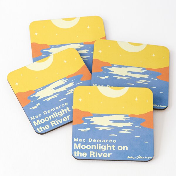 Item preview, Moonlight on the River Poster designed and sold by beingashley04.