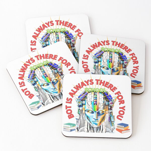 Item preview, BOTS IS ALWAYS THERE FOR YOU NERD STUDENT TEACHER SCHOOL designed and sold by carlos crane.