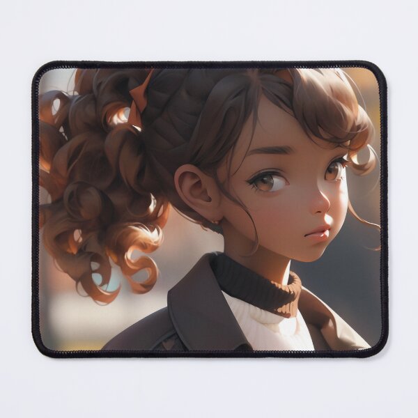 Item preview, brunette woman designed and sold by Teksha-art.