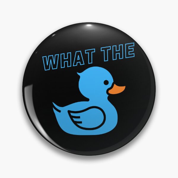 Artikelvorschau, What the Duck - Gummiente (Neonblau) entworfen und verkauft von DavidsDucks.