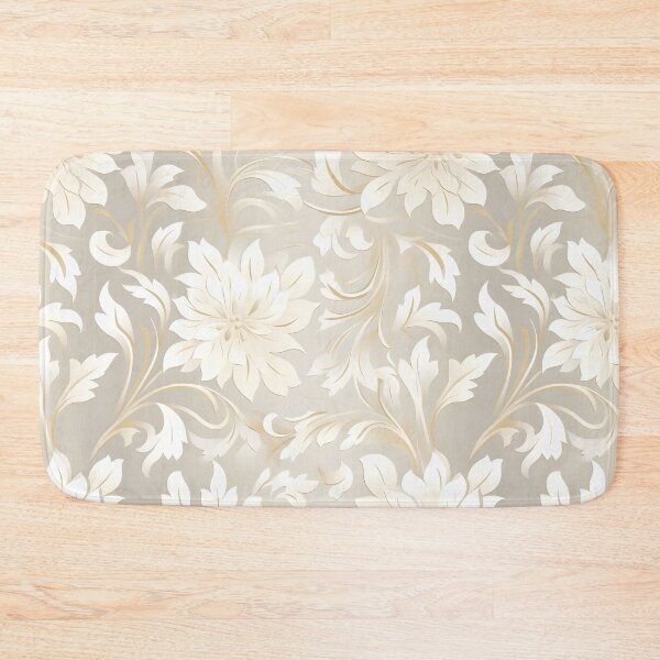 Item preview, Elegant White Flowers Seamless Pattern - Timeless Beauty designed and sold by Moo7shop.
