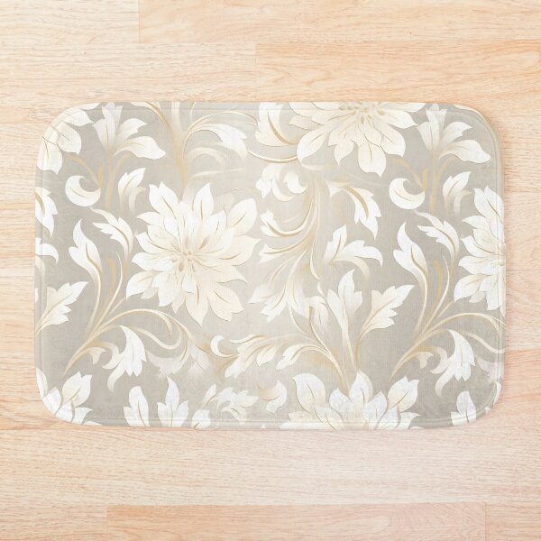 Item preview, Elegant White Flowers Seamless Pattern - Timeless Beauty designed and sold by Moo7shop.
