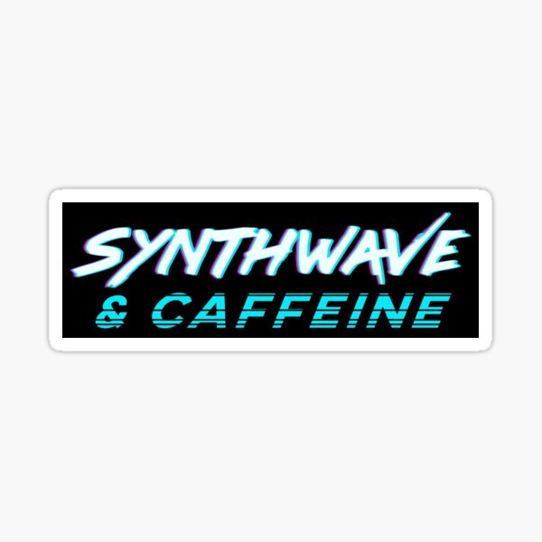 Item preview, Synthwave & Caffeine designed and sold by forge22.