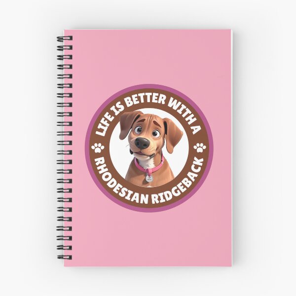 Item preview, Life is better with a Rhodesian Ridgeback - female designed and sold by ChickNickStudio.