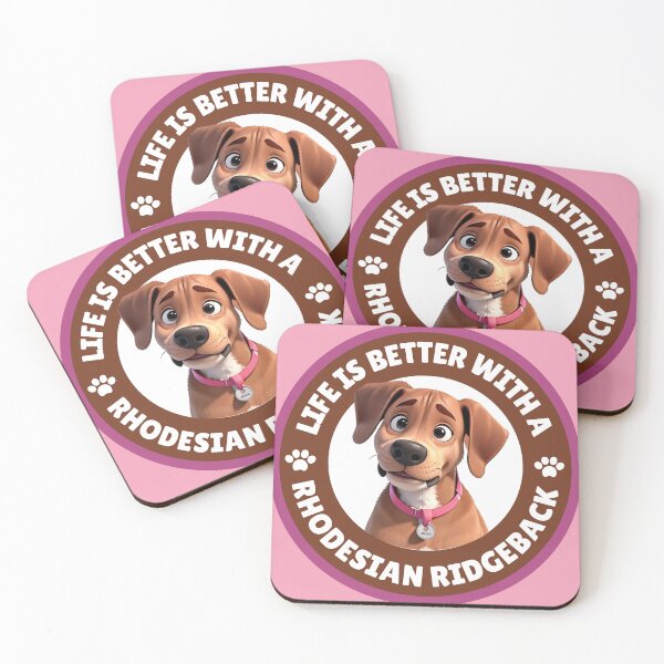 Artikelvorschau, Mit einem Rhodesian Ridgeback - Weibchen ist das Leben besser entworfen und verkauft von ChickNickStudio.