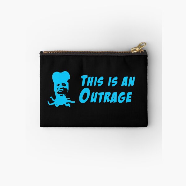 Item preview, This is an outrage - Blue designed and sold by SmallSingy.