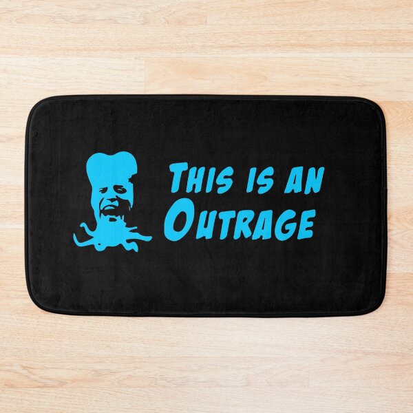 Item preview, This is an outrage - Blue designed and sold by SmallSingy.