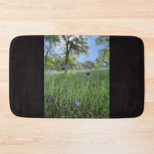 Item preview, Purple flowers among the grasses designed and sold by InsoArt.
