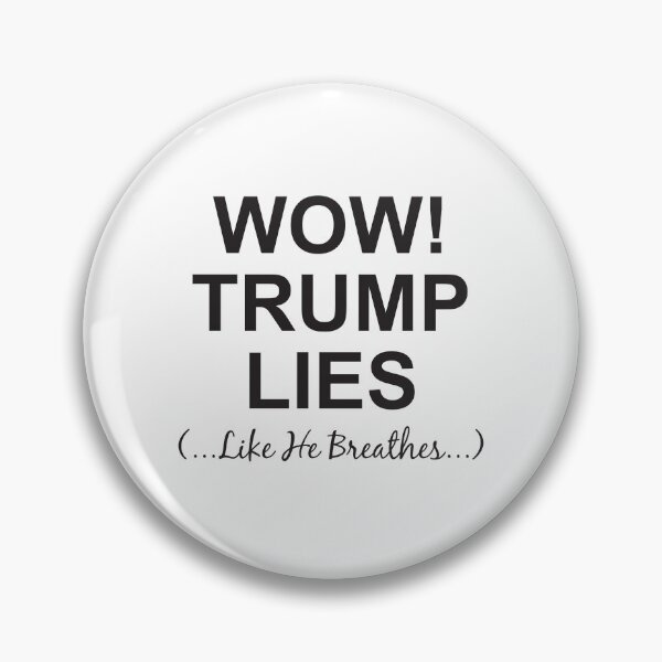 Item preview, Wow! Trump lies designed and sold by Politics-Corner.