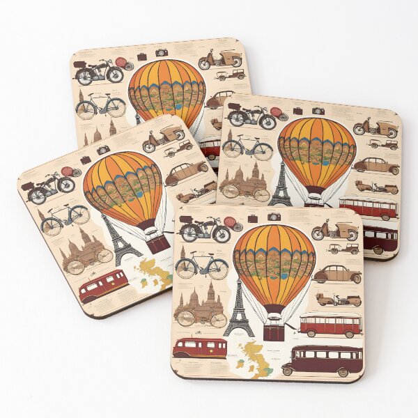 Item preview, Journey in the 1930s with buses, cars, and motorcycles designed and sold by DevemDavam.