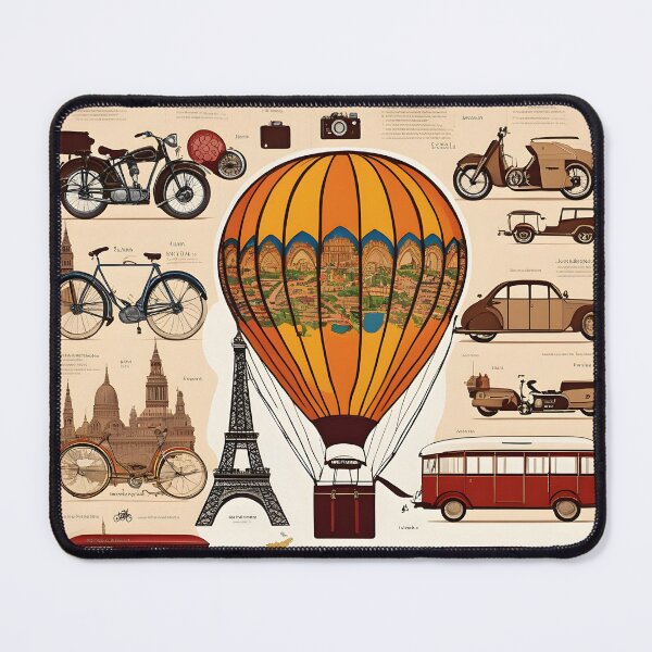 Item preview, Journey in the 1930s with buses, cars, and motorcycles designed and sold by DevemDavam.
