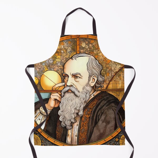 Item preview, Galileo Galilei drawing designed and sold by ComicsFactory.