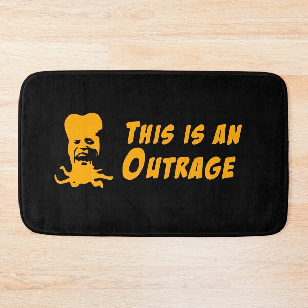 Item preview, This is an outrage - Orange designed and sold by SmallSingy.