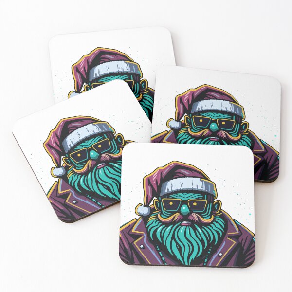 Item preview, Cool Santa Claus Christmas Designs designed and sold by The Funscape Store.