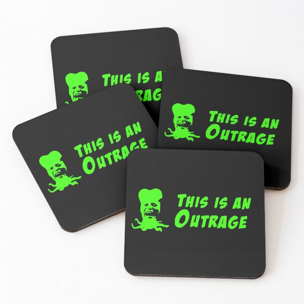 Item preview, This is an outrage - Green designed and sold by SmallSingy.