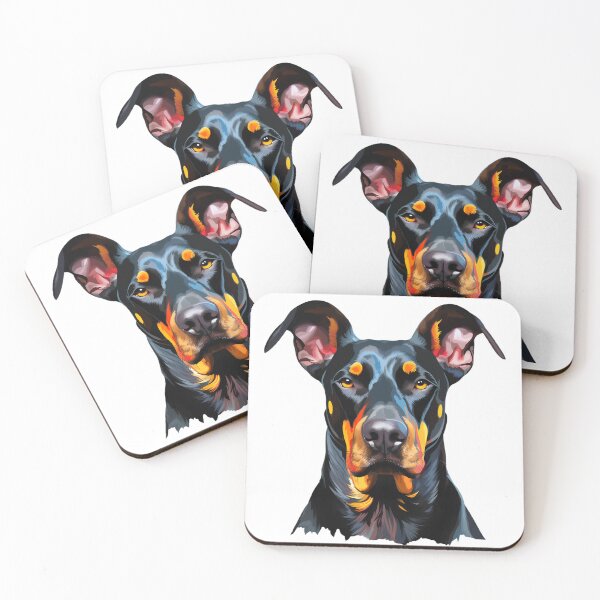 Item preview, Ear Doberman, Doberman Dog Mom Dad designed and sold by MartynGrey.