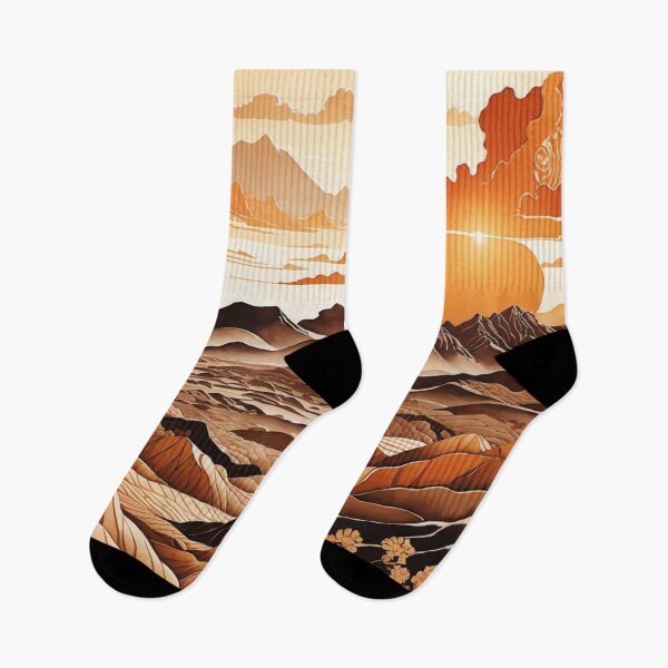 Item preview, Dunes to Infinity: A Scenic Illustration of Desert and Mountains designed and sold by Ngea.