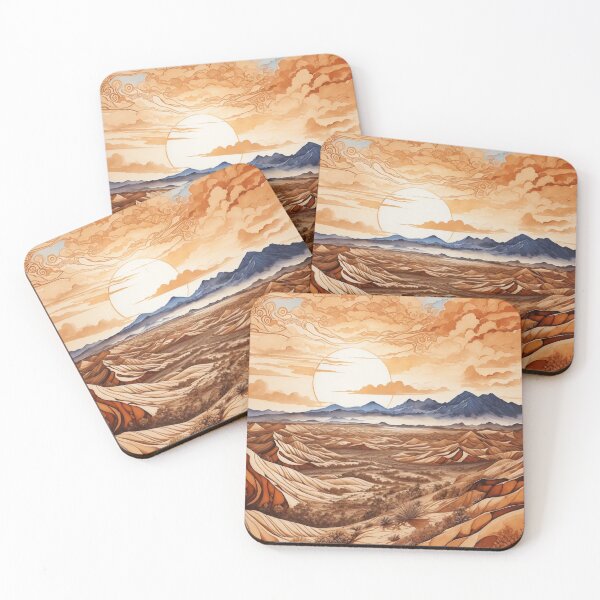 Item preview, Desert Odyssey: Illuminating the Rolling Dunes and Peaks designed and sold by Ngea.