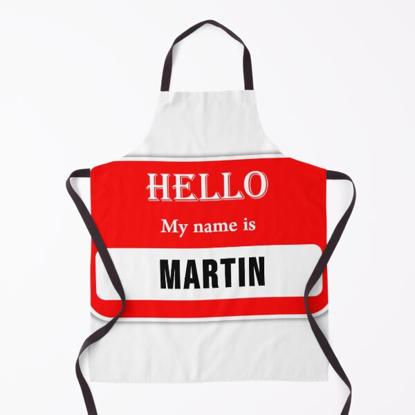 Item preview, POD name tag for Martin designed and sold by JonathanP514.