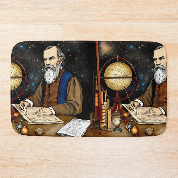 Item preview,  Galileo Galilei drawing designed and sold by ComicsFactory.