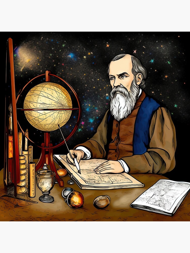 Image of Portrait of Galileo Galilei (1564-1642) Astronomer and Physicist ( Drawing) by Leoni, Ottavio Mario (c.1578-1630)